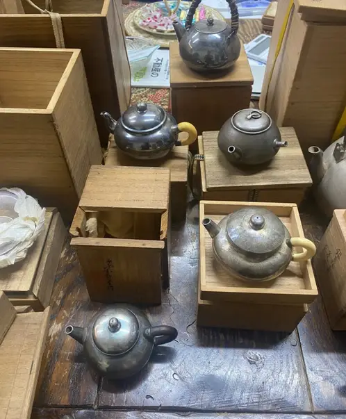 煎茶器類 遺品買取査定